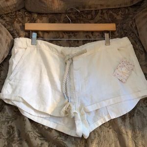 Free People Linen Shorts